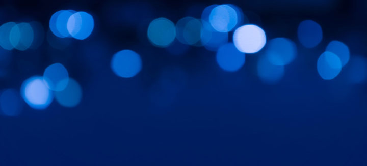 blue background, night lights blur